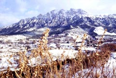 Monte Corrasi innevato